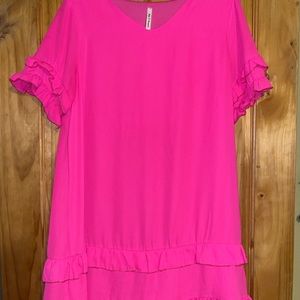 Now And Forever HotPink Dress